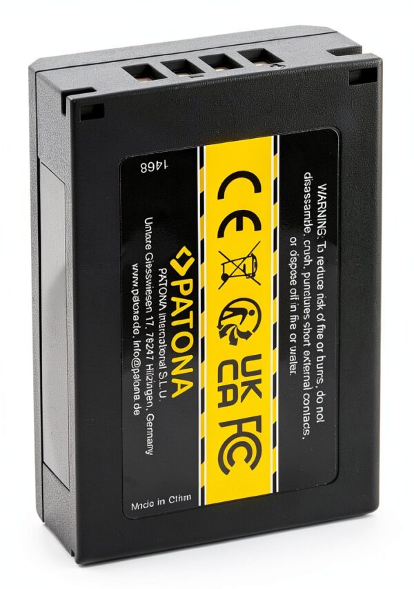 Batterie PATONA pour Leica M10 lithium-ion 1200 mAh-5