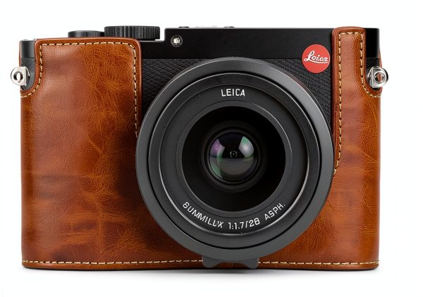 Housse Leica Q JINXIUCASE Cuir PU Protection Appareil Photo