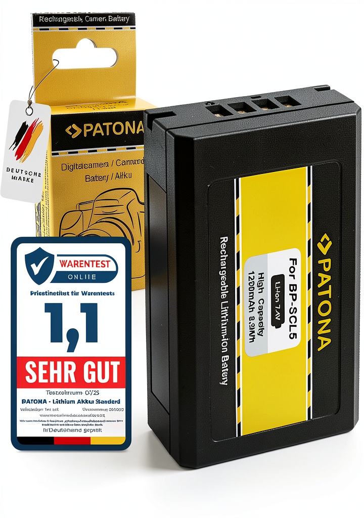 'Batterie PATONA installée dans un appareil photo Leica M10'