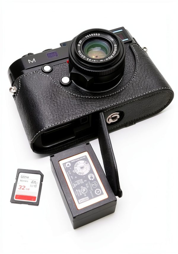 Housse Leica M cuir véritable protection moitié caméra TP