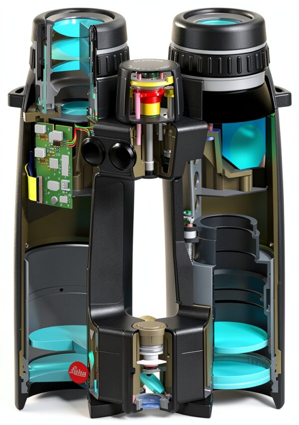 Jumelles télémètre Leica 8x42 Geovid HD-B chasse observation-1