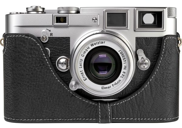 Housse cuir véritable Leica M6 M4 M3 étui appareil photo