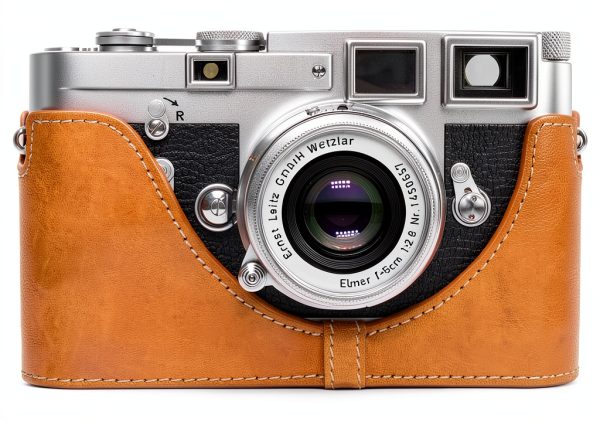 Housse cuir véritable Leica M6 M4 M3 protection vintage
