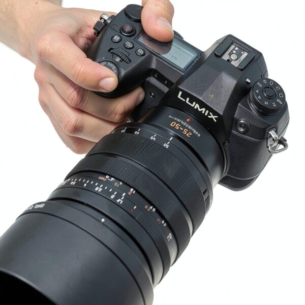 Objectif Panasonic LEICA 25-50mm F17 Zoom Lumineux Micro 43-1