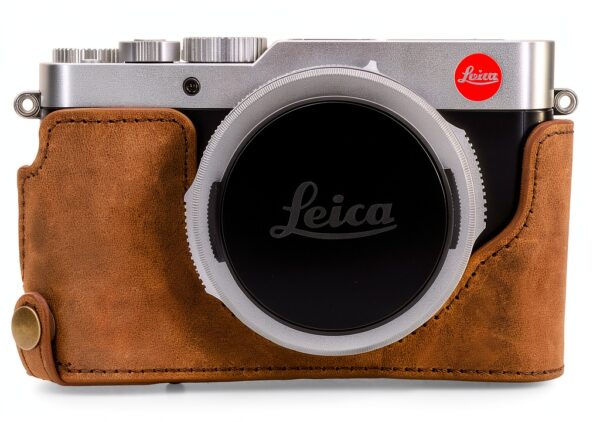 Étui cuir véritable Leica D-Lux 7 D-Lux 8 protection accès-2