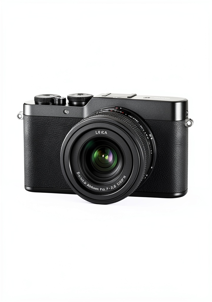 Guide Leica D-Lux 8 photographie nus ouvert sur une table de studio montrant des diagrammes de réglages