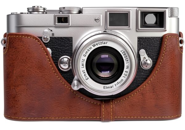 Housse cuir véritable Leica M6 M4 M3 M2 M1 MDa Rufous