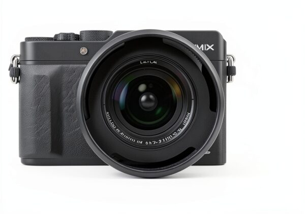 Pare-soleil JJC métal noir objectif Panasonic Lumix-5