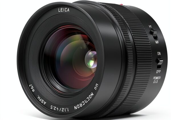 Objectif Panasonic Leica 42.5mm F1.2 Stabilisation OIS Noir-0