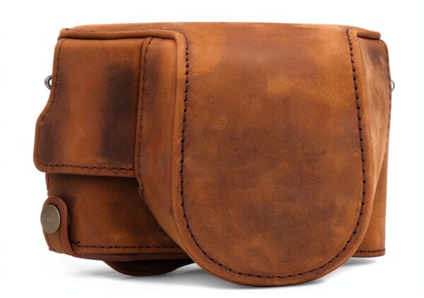 Étui cuir véritable Leica D-Lux 7 D-Lux 8 protection accès-5