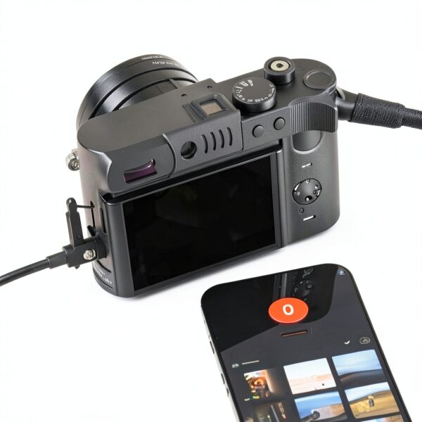 Support pouce MOTOQUEEN Leica Q3 alliage aluminium noir-1