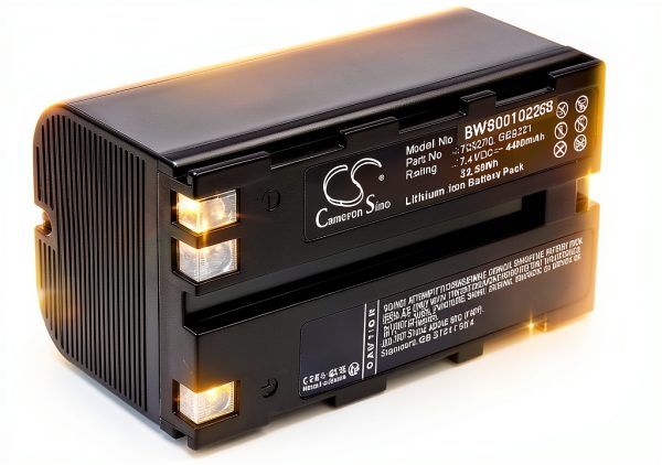 Batterie Leica vhbw 4400mAh 7,4V remplacement GEB211 GEB90